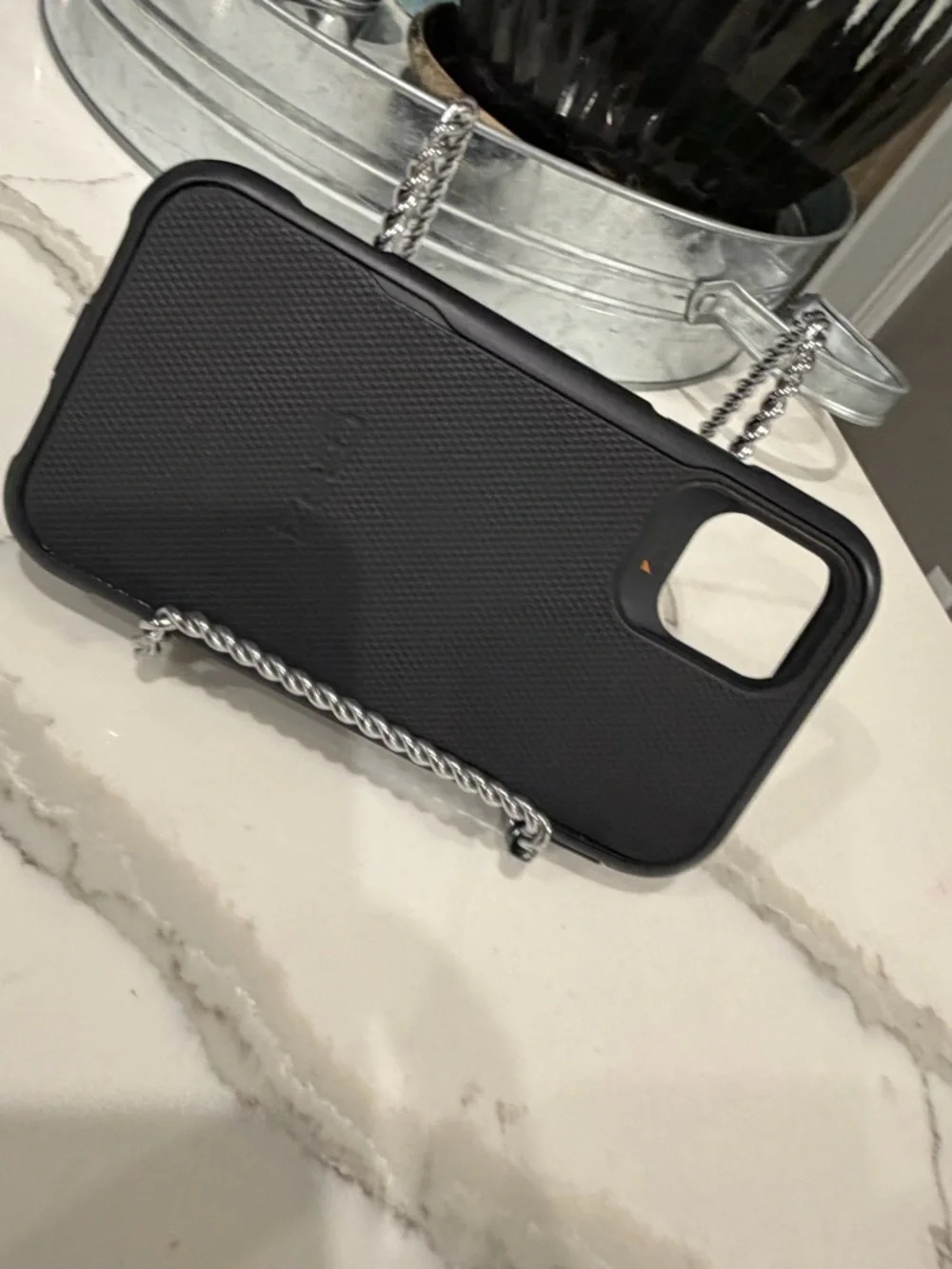 iPhone 15 Pro Max heavy duty Black Protective Phone Case